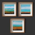 Noelia Correa Art - 3 Paintings Fawono, Antiek en Kunst