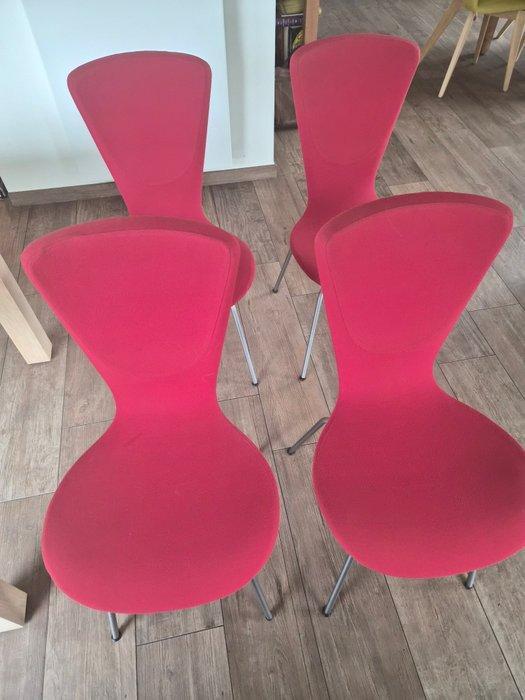 Varier - Stoel (4) - Textiel, Staal, Antiek en Kunst, Antiek | Meubels | Stoelen en Banken