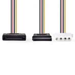 Molex naar S-ATA stroomkabel, Computers en Software, Pc- en Netwerkkabels, Verzenden, Nieuw