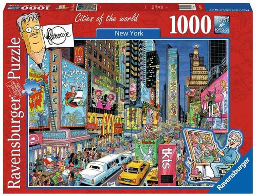 Fleroux - New York Puzzel (1000 stukjes) | Ravensburger -, Hobby en Vrije tijd, Denksport en Puzzels, Nieuw, Verzenden