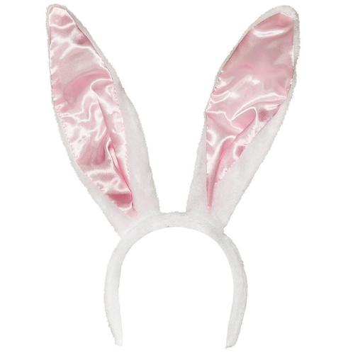 Diadeem grote bunny oren - Diadeems, Hobby en Vrije tijd, Feestartikelen, Verzenden