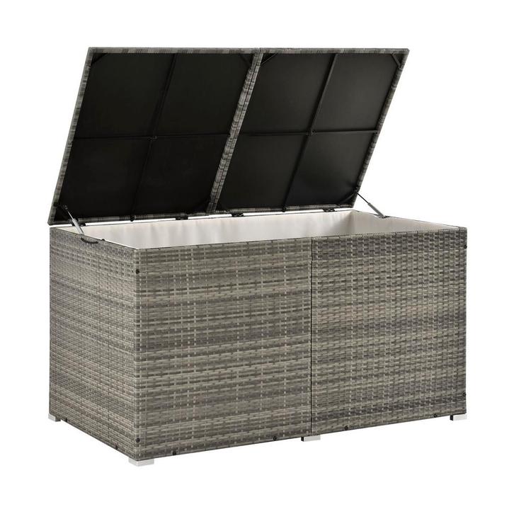 Opbergbox Ikaria 950 ltr grijs gemeleerd, Tuin en Terras, Tuinmeubel-accessoires, Nieuw, Verzenden