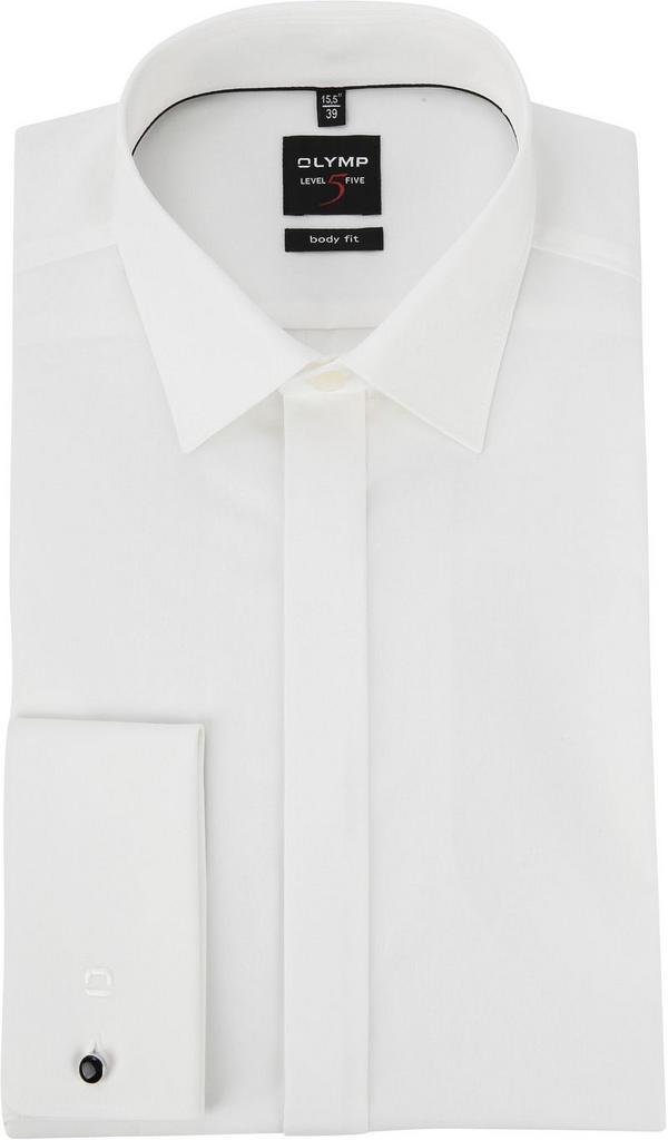 OLYMP Smoking Overhemd Level 5 Ecru maat 46 Heren, Kleding | Heren, Trouwkleding en Trouwaccessoires, Nieuw, Verzenden