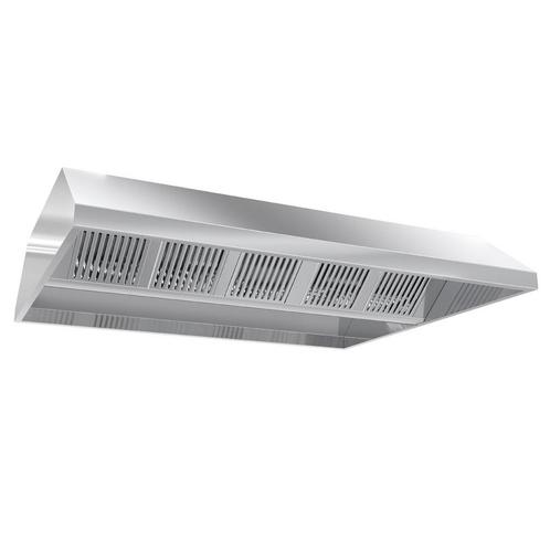 GGM Gastro | Plafond afzuigkap - 2000mm - met filter & |, Witgoed en Apparatuur, Afzuigkappen, Inbouw, 800 m³ per uur of meer