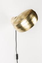 2dekans | Zuiver Gringo Wandlamp Goud, Huis en Inrichting, Lampen | Wandlampen, Ophalen of Verzenden, Nieuw
