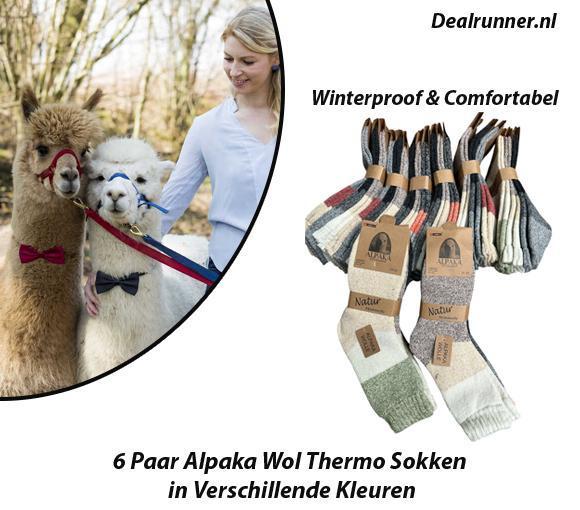 6 Paar Alpaka Dikke Wol Thermo Sokken in Verschillende Kleur, Kleding | Dames, Sokken en Kousen, Sokken en Kniesokken, Overige kleuren