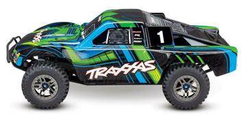 TRXXS Traxxas Slash Ultimate VXL oranje/groen rc auto beschikbaar voor biedingen