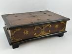 Kist - Hout, Messing - V.O.C. Schatkist Replika