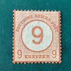 Duitse Rijk 1874 - 9 Kreuzer op 9 Kreuzer - MNH - Michel 30, Postzegels en Munten, Postzegels | Europa | Duitsland, Gestempeld