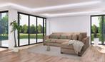 Loveseat Almere - loveseats - Taupe, Huis en Inrichting, Stoelen, Nieuw, Stof