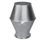 Aluminium deflectorkap 550 mm, Doe-het-zelf en Verbouw, Ventilatie en Afzuiging, Verzenden, Nieuw