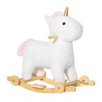 TRUUSK 2-IN-1 Schommelpaard Met Wielen Pluche Schommeldier V, Kinderen en Baby's, Speelgoed | Hobbelfiguren, Verzenden, Nieuw