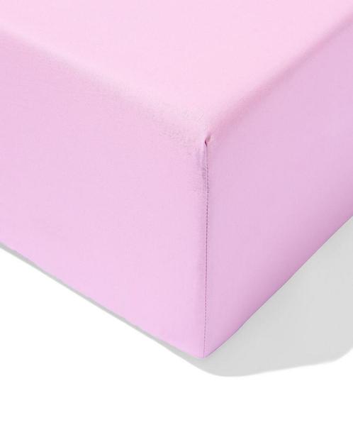 HEMA Hoeslaken 80x200cm zacht katoen lila, Huis en Inrichting, Slaapkamer | Beddengoed, Nieuw, Verzenden