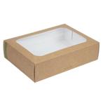 Vegware composteerbare sandwichboxen met deksel medium (50, Verzenden, Nieuw