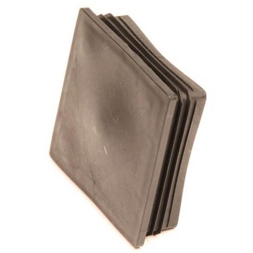 Topgear Vierkante insteekdop - 80x80 mm - Zwart - PE mate..., Auto diversen, Aanhangwagen-onderdelen, Nieuw, Ophalen of Verzenden