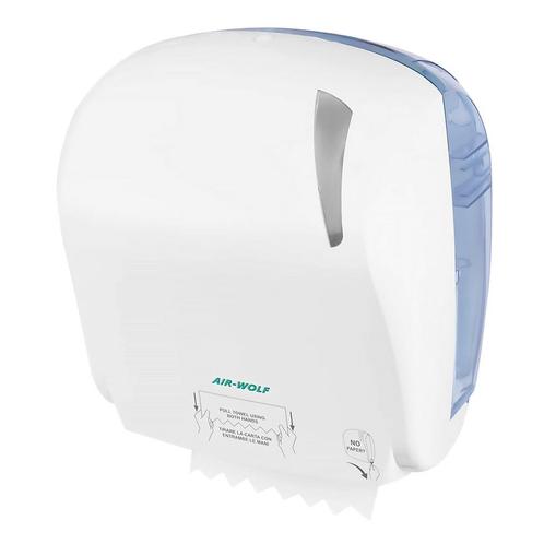 GGM Gastro | AIR-WOLF | Autocut rolhanddoekdispenser - ABS |, Huis en Inrichting, Badkamer | Badtextiel en Accessoires, Wit, Verzenden