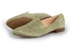 Linea Zeta Loafers in maat 37 Groen | 10% extra korting, Kleding | Dames, Verzenden, Overige typen, Zo goed als nieuw, Linea Zeta