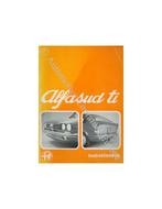 1975 ALFA ROMEO ALFASUD TI INSTRUCTIEBOEKJE NEDERLANDS, Auto diversen, Handleidingen en Instructieboekjes