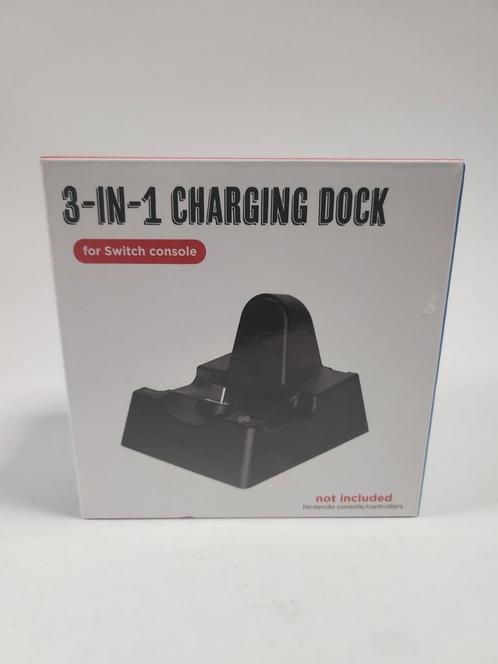 NIEUW 3 in 1 Charging Dock Boxed Nintendo Switch, Spelcomputers en Games, Spelcomputers | Nintendo Switch, Ophalen of Verzenden