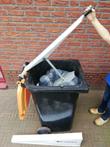Afvaldrukker, afvalpers, klikopress, containerpers