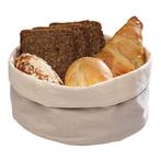 Broodzak canvas rond beige 20cm, Verzenden, Nieuw in verpakking