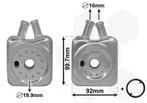 OLIEKOELER VOOR AUDI A2 8Z 2000-2005 028117021B, Ophalen of Verzenden, Nieuw