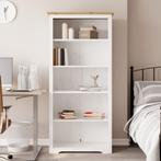 vidaXL Boekenkast 5-laags BODO 82x40x173 cm massief, Huis en Inrichting, Verzenden, Nieuw, 50 tot 100 cm, 25 tot 50 cm