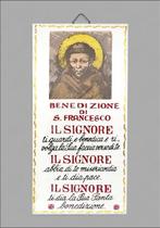 Verzameling Sacra Religiosa met 6 votieve decoraties met