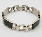 Vintage -  Armband  Jade - 835 Zilver - Armband