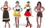 Dirndl Tiroler Jurkje Oktoberfest Kleding Lederhosen Vrouw, Nieuw, Carnaval, Ophalen of Verzenden, Kleding