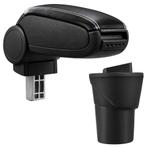 Armsteun Nissan Micra K13 vf 2010 kunstleer zwart wit stikse, Verzenden, Nieuw