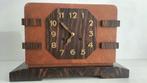 Amsterdamse School klok - Art Deco - eiken-