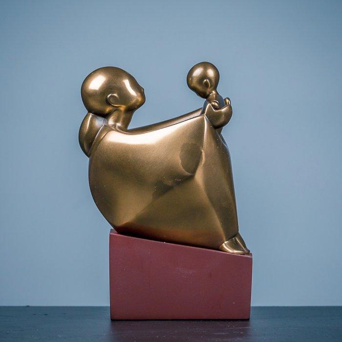 Figuur - Allegro - beeld van moeder en kind - Hoogwaardige, Antiek en Kunst, Curiosa en Brocante