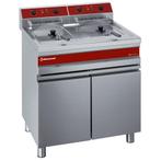 Elektrische friteuse, 2 kuipen van 14 liter op kast, Verzenden, Nieuw in verpakking