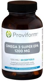 Proviform Omega 3 super EPA 1200 mg 60 Softgels, Verzenden, Nieuw