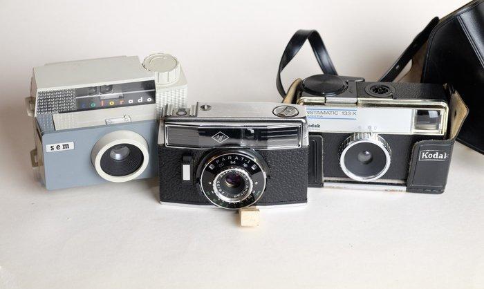 SEM Colorado / AGFA Parat 1 / Kodak Instamatic 133x Analoge, Audio, Tv en Foto, Fotocamera's Analoog