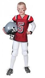 Rugby kostuum rood met wit voor kids - Sport kleding overig, Nieuw, Ophalen of Verzenden
