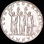 Zwitserland, Bern 5 Francs Bern, 1941. Commemorative issue, Postzegels en Munten