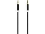 Veiling - 2x Grab n Go stereo AUX kabel zwart, Nieuw