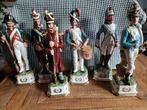 Capodimonte - Beeldje - Lot de 6 soldat Napoléoniens (6) -