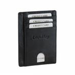 Landley Slim Wallet Heren Creditcardhouder - Nappa - Zwart, Sieraden, Tassen en Uiterlijk, Portemonnees, Overige merken, Verzenden