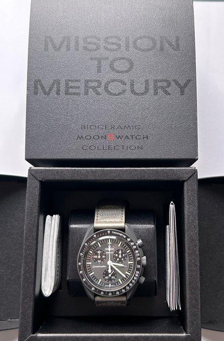 Swatch - MoonSwatch - Mission to Mercury - Zonder, Sieraden, Tassen en Uiterlijk, Horloges | Heren