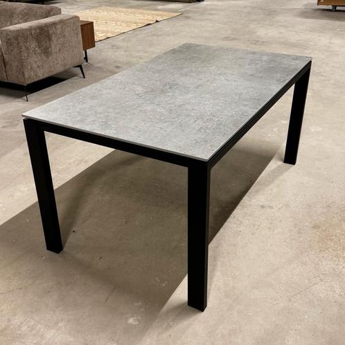 Tafel Keramiek Grijs 160cm, Huis en Inrichting, Tafels | Eettafels, Ophalen of Verzenden