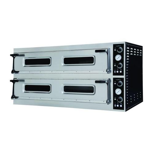 Pizzaoven Dubbel Groot | 6+6 40Øcm | 20,4kW |, Zakelijke goederen, Horeca | Keukenapparatuur, Nieuw in verpakking, Verzenden