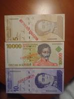 Venezuela. - 3 Banknotes - 1998/2021 - All Specimen (Zonder