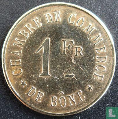 Algerije - Bône 1 franc 1915, Postzegels en Munten, Munten | Afrika, Losse munt, Overige landen, Verzenden