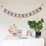 Hippe Kaartjes - Babyshower slinger roze, Verzenden, Nieuw