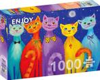 Smiling Cats Puzzel (1000 stukjes) | Enjoy Puzzle - Puzzels, Hobby en Vrije tijd, Verzenden, Nieuw