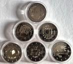 Malta, Monaco. 2 Euro 2013/2025 (6 monnaies) (Zonder