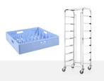 Afwaskorven Trolley - 7x 500x500 Mm, Hendi, 615x560x(h)1700m, Ophalen of Verzenden, Nieuw